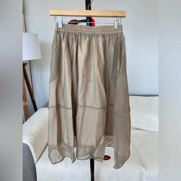 NWT Womens A Line Long Skirt Elegant High Waist Elastic Slim Fashion Dress - Picture 2 of 6